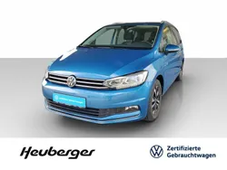 Blau Gebraucht 2021 VW Touran Comfortline Van / Kleinbus | 28.990 € (Fairer Preis)