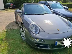 Grau Gebraucht 2008 Porsche 911 Cabrio | 65.000 €