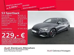 Daytonagrau perleffekt Gebraucht 2024 Audi S3 Ambiente Limousine | 46.429 € (Etwas zu teuer)