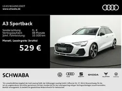 Weiß Gebraucht 2025 Audi A3 Sportback S-Line Limousine | 39.810 € (Fairer Preis)