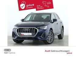 Navarrablau metallic Gebraucht 2024 Audi Q3 S-Line SUV | 38.410 € (Superpreis)