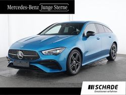 Blau Gebraucht 2024 Mercedes CLA200 Shooting Brake AMG line Kombi | 32.950 € (Etwas zu teuer)