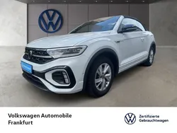 Pure white/schwarz Gebraucht 2022 VW T-Roc R-line SUV | 28.750 € (Etwas zu teuer)