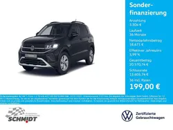 Schwarz Gebraucht 2025 VW T-Cross Life SUV | 21.975 € (Fairer Preis)