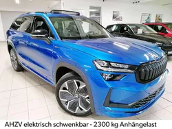 Raceblaumetallic Gebraucht 2025 Skoda Kodiaq SportLine SUV | 49.990 € (Fairer Preis)