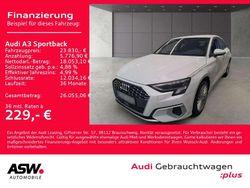 Weiß Gebraucht 2022 Audi A3 Advanced Plus Limousine | 23.830 € (Guter Preis)