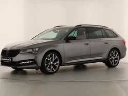 Graphitegrau metallic Gebraucht 2022 Skoda Superb SportLine Kombi | 33.889 € (Fairer Preis)