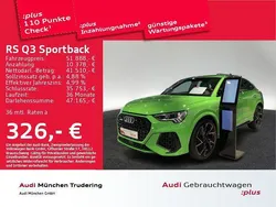 Kyalamigrün Gebraucht 2023 Audi RS Q3 Sportback Ambiente SUV | 63.900 € (Teuer)
