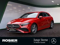 Rot / manufaktur patagonienrot (metallic) Gebraucht 2023 Mercedes A200 AMG Limousine | 32.890 € (Fairer Preis)