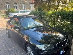 Schwarz Gebraucht 2008 BMW 120 Cabriolet Sport Line Cabrio | 10.990 € (Fairer Preis)