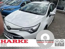 Superweiss (metallic) Gebraucht 2018 Toyota Avensis Edition-S Kombi | 16.500 € (Fairer Preis)