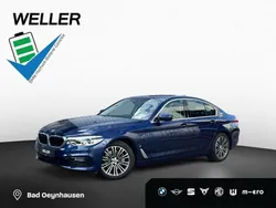 Mediterranblau (blau) Gebraucht 2019 BMW 530e iPerformance Limousine | 26.690 €