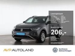 Indiumgrau Gebraucht 2024 VW T-Roc Life SUV | 22.940 € (Guter Preis)