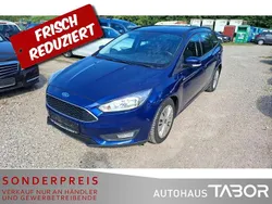 Blau Gebraucht 2017 Ford Focus Limousine | 7.385 € (Guter Preis)