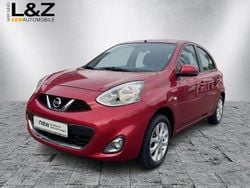 Rot Gebraucht 2016 Nissan Micra Acenta Kleinwagen | 7.980 € (Fairer Preis)