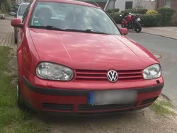 Rot Gebraucht 2001 VW Golf IV Kombi | 450 € (Teuer)
