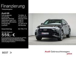 0e mythosschwarz metallic Gebraucht 2023 Audi Q8 S-Line SUV | 74.888 € (Guter Preis)