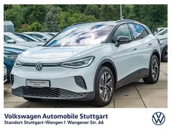 Gletscherweiß metallic schwarz Gebraucht 2024 VW ID.4 Pro SUV | 46.330 €
