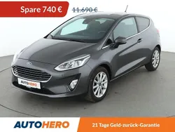 Grau Gebraucht 2017 Ford Fiesta Titanium Kleinwagen | 10.680 € (Fairer Preis)
