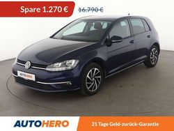 Atlantic blue Gebraucht 2018 VW Golf VII Join Limousine | 15.520 € (Guter Preis)