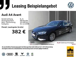 Schwarz Gebraucht 2024 Audi A4 Advanced Plus Kombi | 31.555 € (Superpreis)