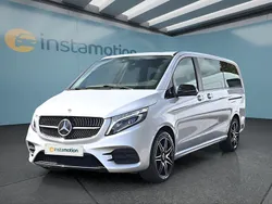 Silber Gebraucht 2021 Mercedes V300 Van / Kleinbus | 62.549 € (Teuer)