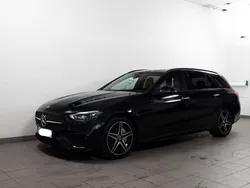 Obsidianschwarz lack Gebraucht 2023 Mercedes C300e AMG Kombi | 42.500 € (Fairer Preis)