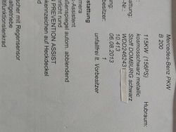 Schwarz Gebraucht 2013 Mercedes B200 Van / Kleinbus | 9.499 € (Etwas zu teuer)