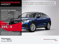 Blau Gebraucht 2022 Audi Q3 Sportback Sport SUV | 32.480 € (Guter Preis)