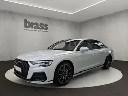 Gletscherweiß metallic Gebraucht 2022 Audi A8 S-Line Limousine | 62.700 € (Superpreis)