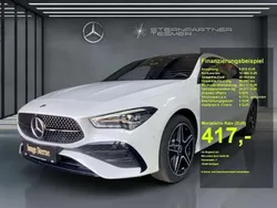 Weiß Gebraucht 2024 Mercedes CLA250e Shooting Brake AMG Kombi | 38.590 € (Fairer Preis)