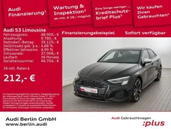 Mythosschwarz metallic Gebraucht 2024 Audi S3 Ambiente Limousine | 48.900 € (Etwas zu teuer)