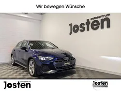 Blau Gebraucht 2025 Audi A3 Sportback S-Line Limousine | 38.990 € (Guter Preis)