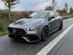 Grau Gebraucht 2021 Mercedes CLA45 AMG Shooting Brake AMG Kombi | 39.999 € (Fairer Preis)