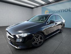 Schwarz Gebraucht 2020 Mercedes A200 AMG Limousine | 26.199 € (Etwas zu teuer)