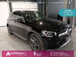 Schwarz Gebraucht 2022 Mercedes GLC300e AMG line SUV | 42.970 € (Etwas zu teuer)