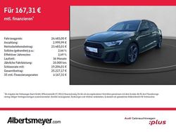 Distriktgrün metallic Gebraucht 2025 Audi A1 Sportback S-Line Kleinwagen | 26.483 € (Fairer Preis)