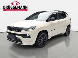 Ivory white / dach schwarz Gebraucht 2021 Jeep Compass SUV | 22.990 € (Guter Preis)