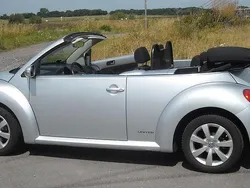 Silber Gebraucht 2009 VW Beetle United Cabrio | 4.500 € (Guter Preis)