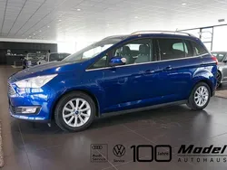 Blau Gebraucht 2017 Ford Grand C-Max Titanium Van / Kleinbus | 9.900 € (Guter Preis)