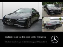 Metalliclack obsidianschwarz Gebraucht 2023 Mercedes CLE300 AMG Coupé | 59.449 € (Guter Preis)