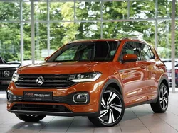 Orange Gebraucht 2019 VW T-Cross R-line SUV | 18.750 € (Etwas zu teuer)