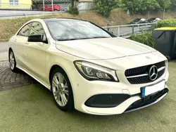 Weiß Gebraucht 2017 Mercedes CLA200 AMG line Coupé | 17.200 € (Fairer Preis)