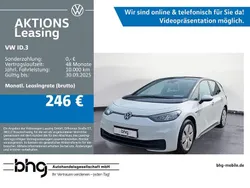 Gletscherweiß metallic/schwarz Gebraucht 2021 VW ID.3 Pure Kleinwagen | 17.150 € (Guter Preis)
