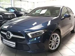 Denimblau (metallic) Gebraucht 2019 Mercedes A220 Progressive Limousine | 24.980 € (Fairer Preis)