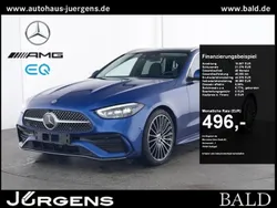 Metalliclack spektralblau Gebraucht 2024 Mercedes C300 AMG Kombi | 52.690 € (Teuer)