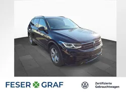 Deep black perleffekt Gebraucht 2024 VW Tiguan Allspace R-line SUV | 46.790 € (Fairer Preis)