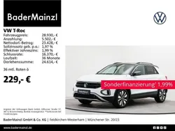 Pure white/schwarz Gebraucht 2024 VW T-Roc Move SUV | 28.930 € (Guter Preis)