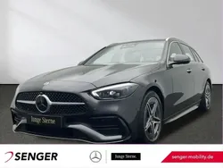 Grau Gebraucht 2024 Mercedes C220 AMG | 44.480 € (Fairer Preis)