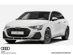 Weiß Neu 2025 Audi A3 Sportback S-Line Limousine | 41.888 € (Etwas zu teuer)